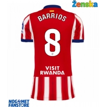 Atletico Madrid Pablo Barrios #8 Domaci Dres za Ženska 2026-27 Kratak Rukav